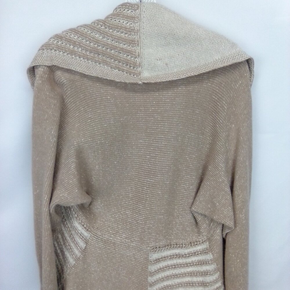 Charter Club Women's Open Knit Long Sleeve Relax Fit Cotton Blend Cardigan Large - Picture 4 of 7